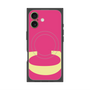 プレミアムスクエアケース with MagSafe［ オリジナル - initial color - C pink ］