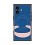 プレミアムスクエアケース with MagSafe［ オリジナル - initial color - C navy ］