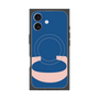 プレミアムスクエアケース with MagSafe［ オリジナル - initial color - C navy ］