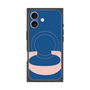 プレミアムスクエアケース with MagSafe［ オリジナル - initial color - C navy ］