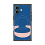 プレミアムスクエアケース with MagSafe［ オリジナル - initial color - C navy ］