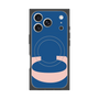 プレミアムスクエアケース with MagSafe［ オリジナル - initial color - C navy ］