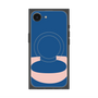 プレミアムスクエアケース with MagSafe［ オリジナル - initial color - C navy ］