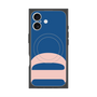 プレミアムスクエアケース with MagSafe［ オリジナル - initial color - D navy ］