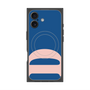 プレミアムスクエアケース with MagSafe［ オリジナル - initial color - D navy ］