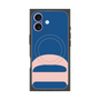 プレミアムスクエアケース with MagSafe［ オリジナル - initial color - D navy ］