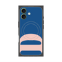 プレミアムスクエアケース with MagSafe［ オリジナル - initial color - D navy ］