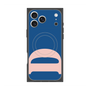プレミアムスクエアケース with MagSafe［ オリジナル - initial color - D navy ］