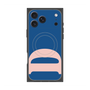 プレミアムスクエアケース with MagSafe［ オリジナル - initial color - D navy ］