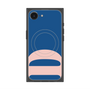 プレミアムスクエアケース with MagSafe［ オリジナル - initial color - D navy ］