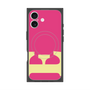 プレミアムスクエアケース with MagSafe［ オリジナル - initial color - E pink ］