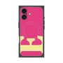 プレミアムスクエアケース with MagSafe［ オリジナル - initial color - E pink ］