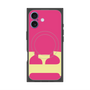 プレミアムスクエアケース with MagSafe［ オリジナル - initial color - E pink ］