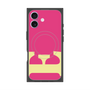 プレミアムスクエアケース with MagSafe［ オリジナル - initial color - E pink ］