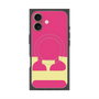 プレミアムスクエアケース with MagSafe［ オリジナル - initial color - E pink ］