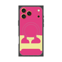プレミアムスクエアケース with MagSafe［ オリジナル - initial color - E pink ］