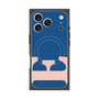 プレミアムスクエアケース with MagSafe［ オリジナル - initial color - E navy ］