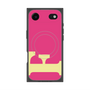 プレミアムスクエアケース with MagSafe［ オリジナル - initial color - F pink ］