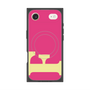 プレミアムスクエアケース with MagSafe［ オリジナル - initial color - F pink ］
