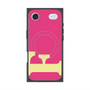 プレミアムスクエアケース with MagSafe［ オリジナル - initial color - F pink ］
