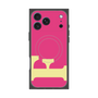 プレミアムスクエアケース with MagSafe［ オリジナル - initial color - F pink ］