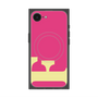 プレミアムスクエアケース with MagSafe［ オリジナル - initial color - F pink ］