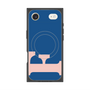 プレミアムスクエアケース with MagSafe［ オリジナル - initial color - F navy ］