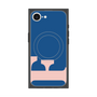 プレミアムスクエアケース with MagSafe［ オリジナル - initial color - F navy ］