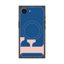 プレミアムスクエアケース with MagSafe［ オリジナル - initial color - F navy ］