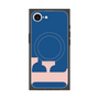プレミアムスクエアケース with MagSafe［ オリジナル - initial color - F navy ］