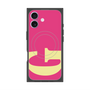 プレミアムスクエアケース with MagSafe［ オリジナル - initial color - G pink ］
