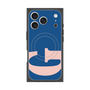 プレミアムスクエアケース with MagSafe［ オリジナル - initial color - G navy ］