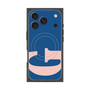 プレミアムスクエアケース with MagSafe［ オリジナル - initial color - G navy ］