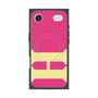 プレミアムスクエアケース with MagSafe［ オリジナル - initial color - H pink ］