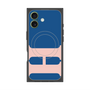 プレミアムスクエアケース with MagSafe［ オリジナル - initial color - H navy ］