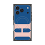 プレミアムスクエアケース with MagSafe［ オリジナル - initial color - H navy ］