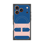 プレミアムスクエアケース with MagSafe［ オリジナル - initial color - H navy ］
