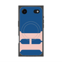 プレミアムスクエアケース with MagSafe［ オリジナル - initial color - H navy ］