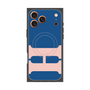 プレミアムスクエアケース with MagSafe［ オリジナル - initial color - H navy ］