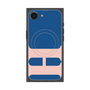 プレミアムスクエアケース with MagSafe［ オリジナル - initial color - H navy ］