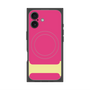 プレミアムスクエアケース with MagSafe［ オリジナル - initial color - I pink ］