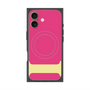 プレミアムスクエアケース with MagSafe［ オリジナル - initial color - I pink ］