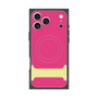 プレミアムスクエアケース with MagSafe［ オリジナル - initial color - I pink ］