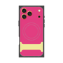 プレミアムスクエアケース with MagSafe［ オリジナル - initial color - I pink ］