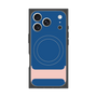 プレミアムスクエアケース with MagSafe［ オリジナル - initial color - I navy ］