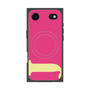 プレミアムスクエアケース with MagSafe［ オリジナル - initial color - J pink ］