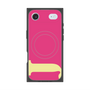 プレミアムスクエアケース with MagSafe［ オリジナル - initial color - J pink ］
