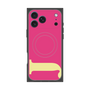 プレミアムスクエアケース with MagSafe［ オリジナル - initial color - J pink ］