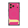 プレミアムスクエアケース with MagSafe［ オリジナル - initial color - J pink ］