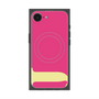 プレミアムスクエアケース with MagSafe［ オリジナル - initial color - J pink ］